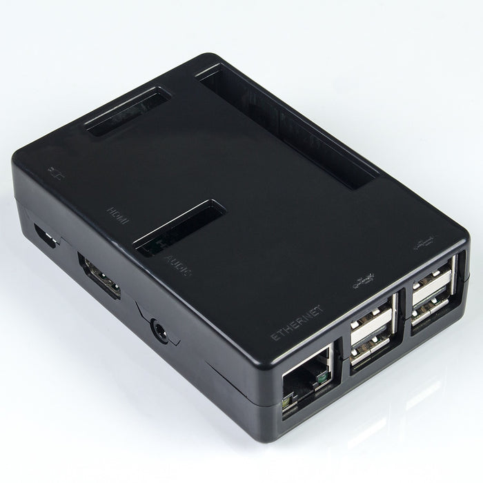 Black Transparent ABS Cases for Raspberry Pi