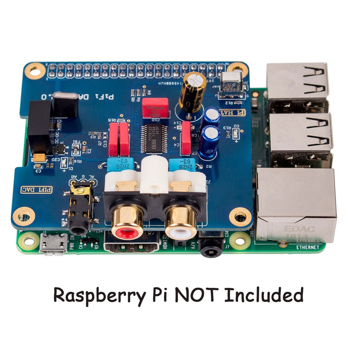 Raspberry Pi HIFI DAC I2S Interface Special Audio Sound Card Module Compatible with Raspberry Pi