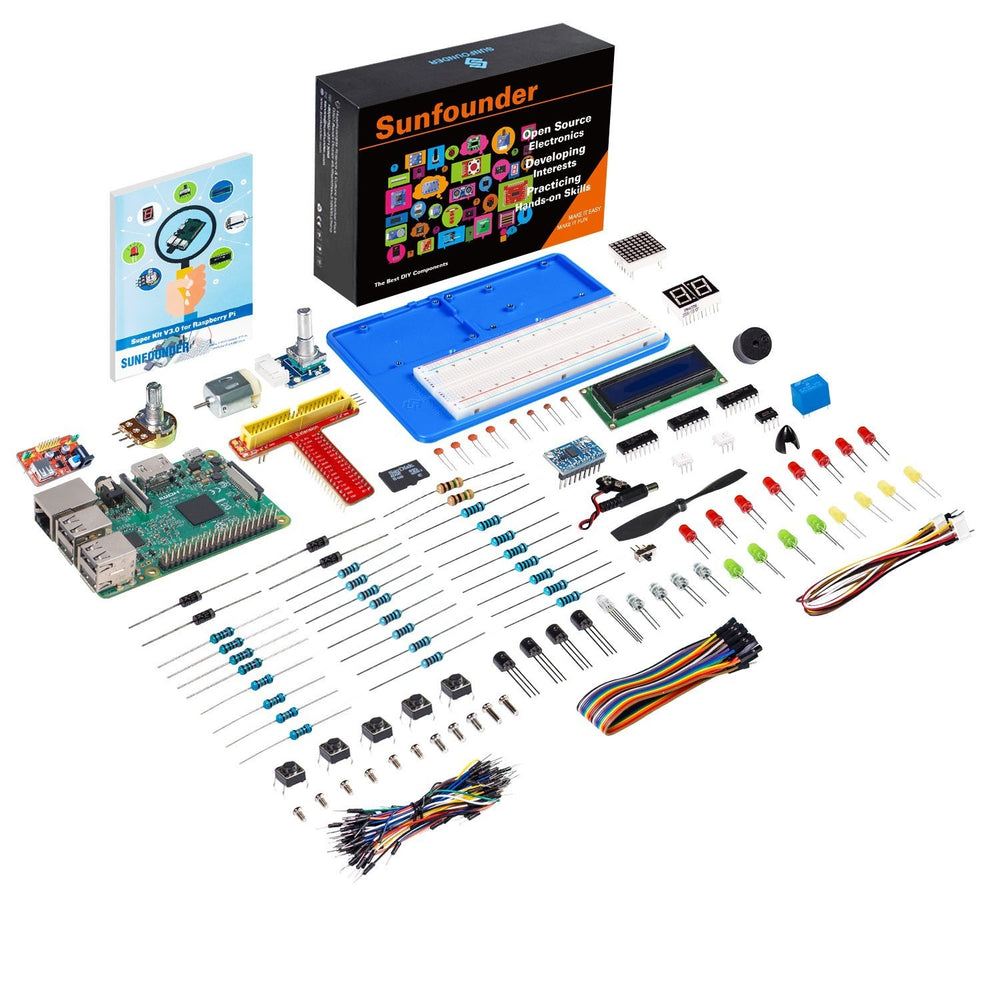 SunFounder Super Starter Kit V3.0 for Raspberry Pi