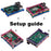 Rainbow Acrylic+PC Colorful Enclosure for Raspberry Pi Compatible GPIO TF Card Interface