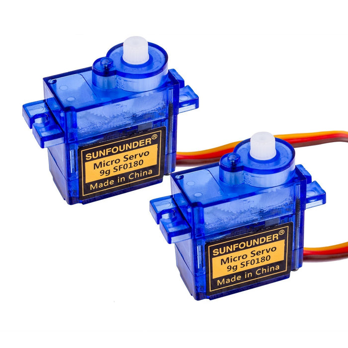 2 Pack SG90 Micro Digital Servo Motor SF0180 TowerPro RC 9G