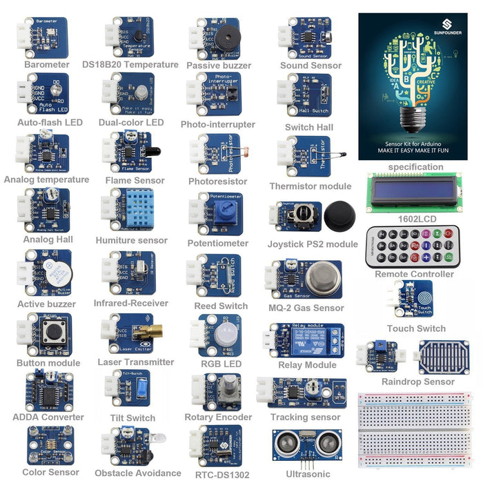 SunFounder Ultimate Sensor Kit