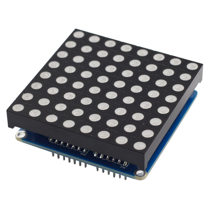 Full Color RGB LED Matrix Driver Shield + RGB Matrix Screen