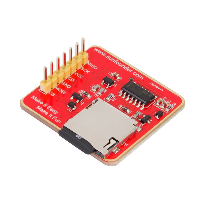 SunFounder SD TF 2 in 1 Card Reader Memory Card Shield Module SPI Interface for Arduino