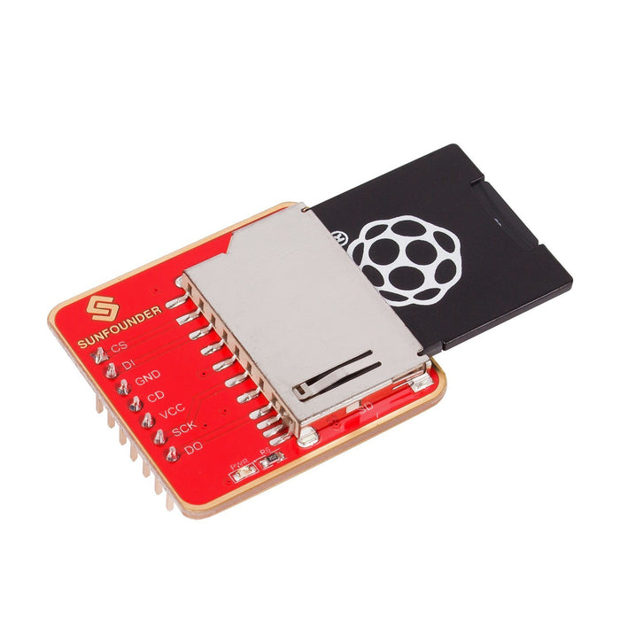 SunFounder SD TF 2 in 1 Card Reader Memory Card Shield Module SPI Interface for Arduino