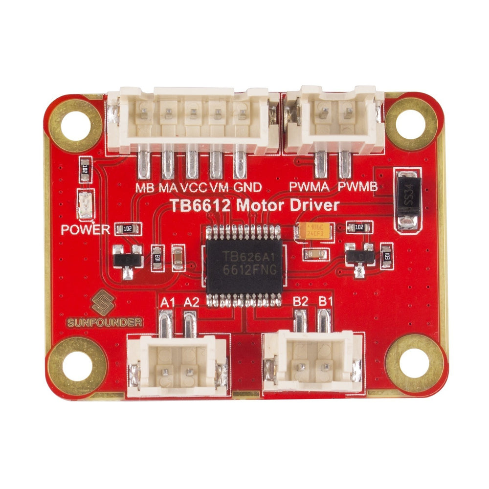 SunFounder TB6612 1.2A DC Motor Driver Module