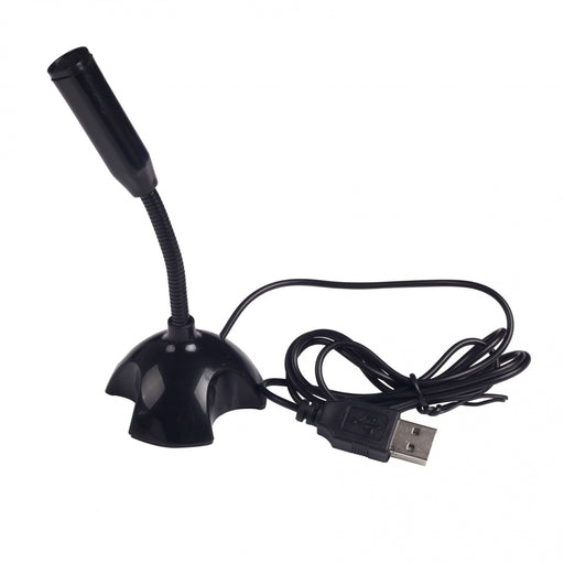 USB Desktop Microphone Plug and Play Home Studio Adjustable for Raspberry Pi