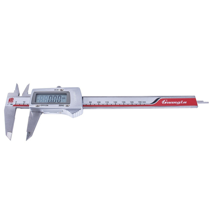 3v Metal Casing Stainless Steel Electronic Digital Vernier with LCD Display & Hard Case