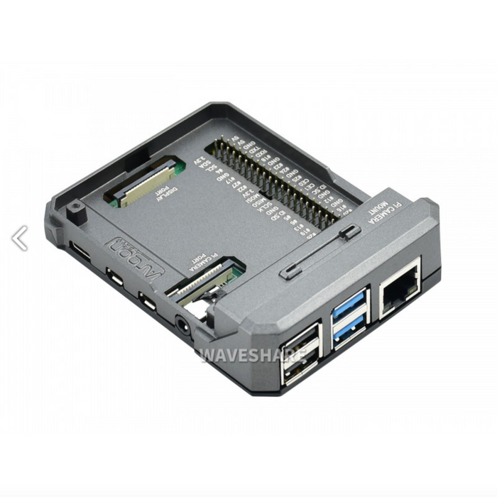 Argon NEO: A Slim Aluminum Case for Raspberry Pi 4, Passive Cooling