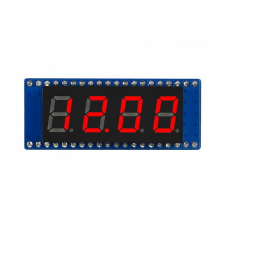 4-digit 8-segment Display Module for Raspberry Pi Pico, SPI-compatible