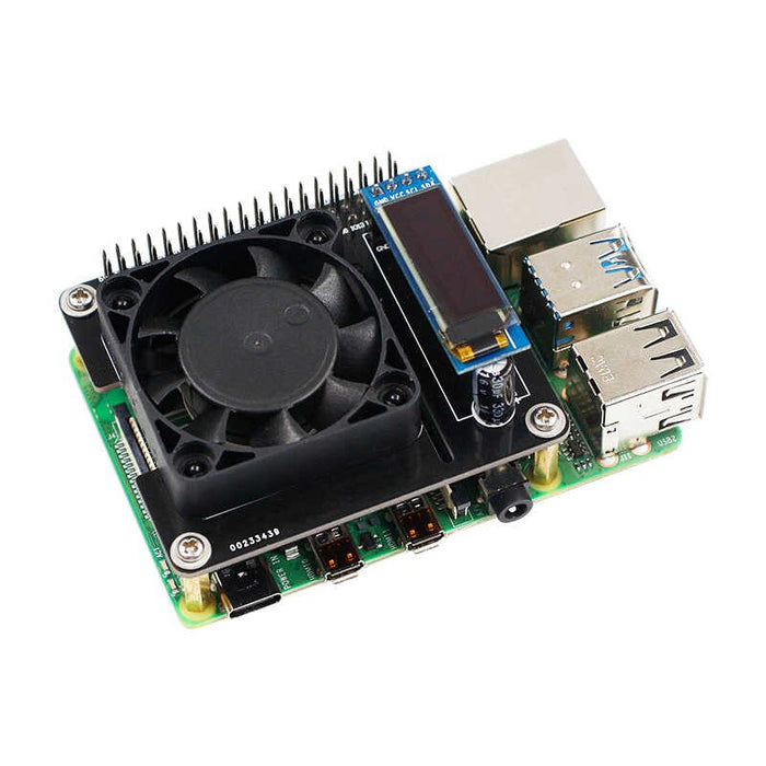 Smart Cooling Hat For Raspberry Pi 4B