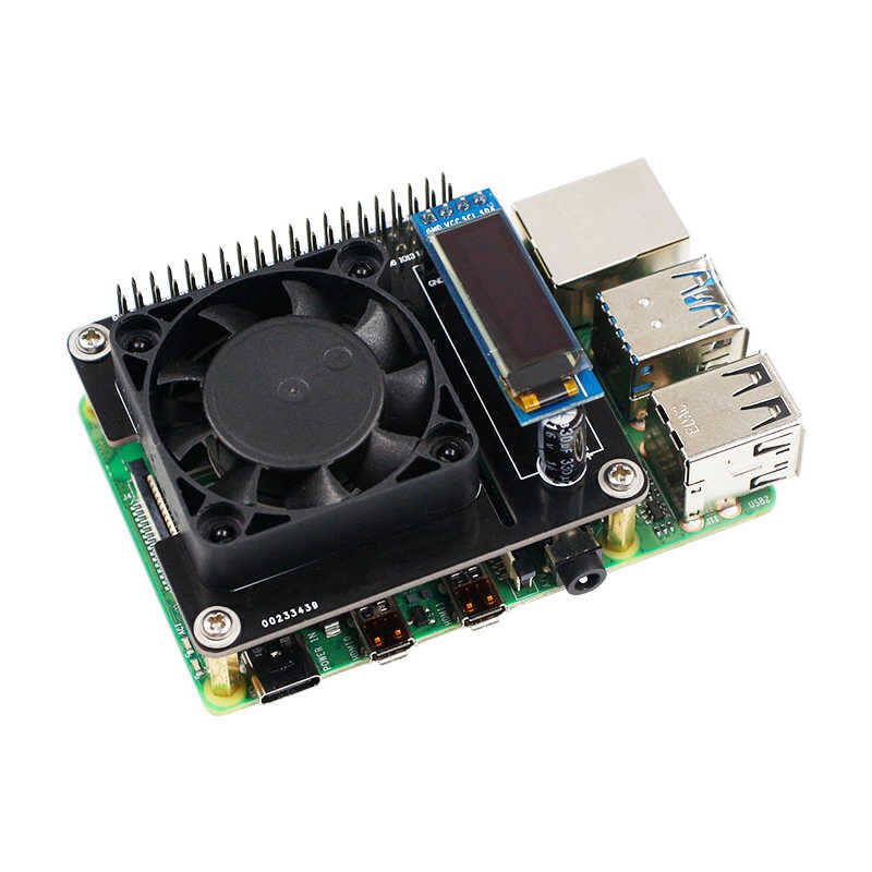 Smart Cooling Hat For Raspberry Pi 4B