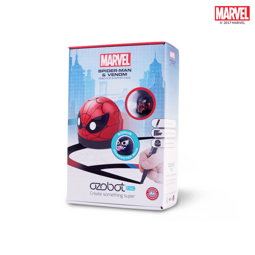 Ozobot Bit 2.0 - Spiderman Starter Pack