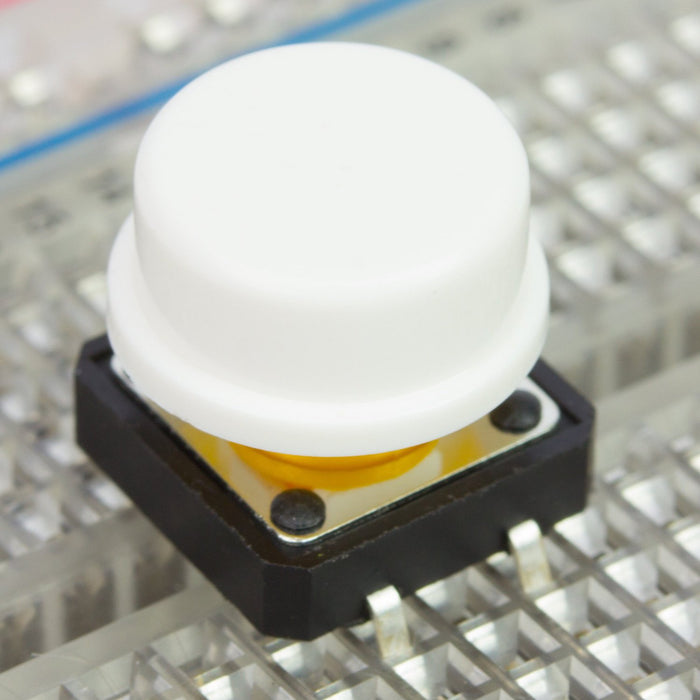 Tactile Switch Caps - Red - (pack of 10)