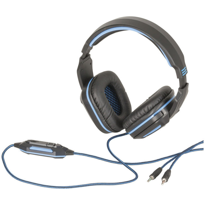 Gaming Headphones with Adjustable Microphone