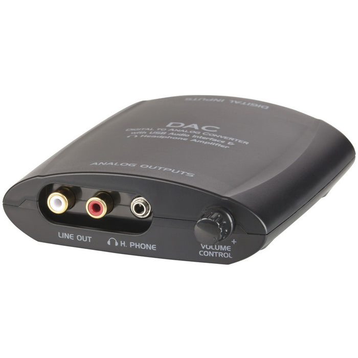 High Definition Audio Digital-to-Analogue Converter with USB Interface and Headphone Jack