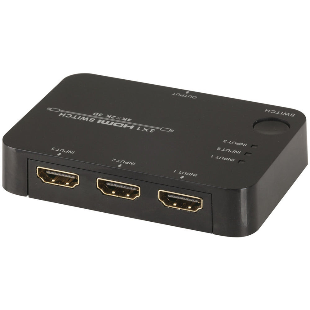 3 Input HDMI Switcher with Remote Control