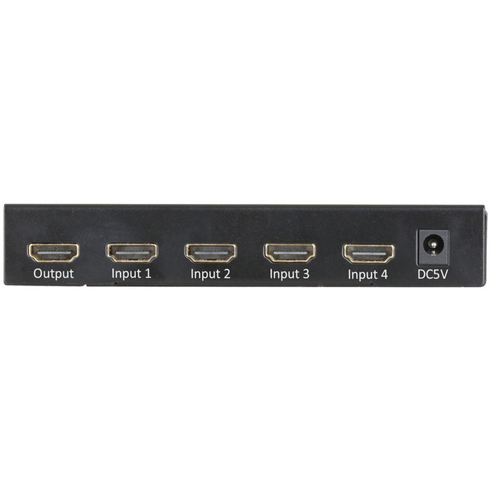 5 Input HDMI Switcher with Remote Control