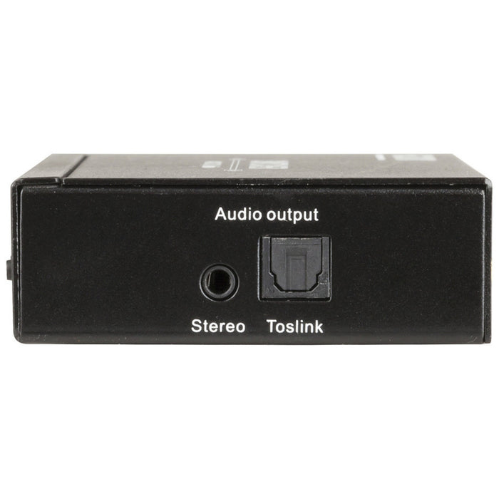 4 Input HDMI Switcher with Digital & Analogue Audio Splitter