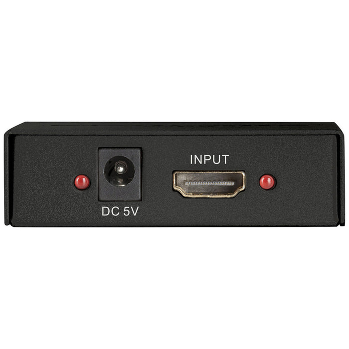 2 Port HDMI Splitter with UHD 4K  Support