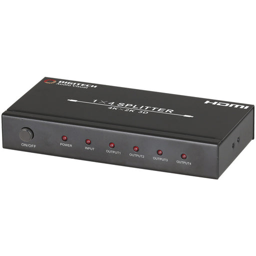 4 Port HDMI Splitter with UHD 4K  Support