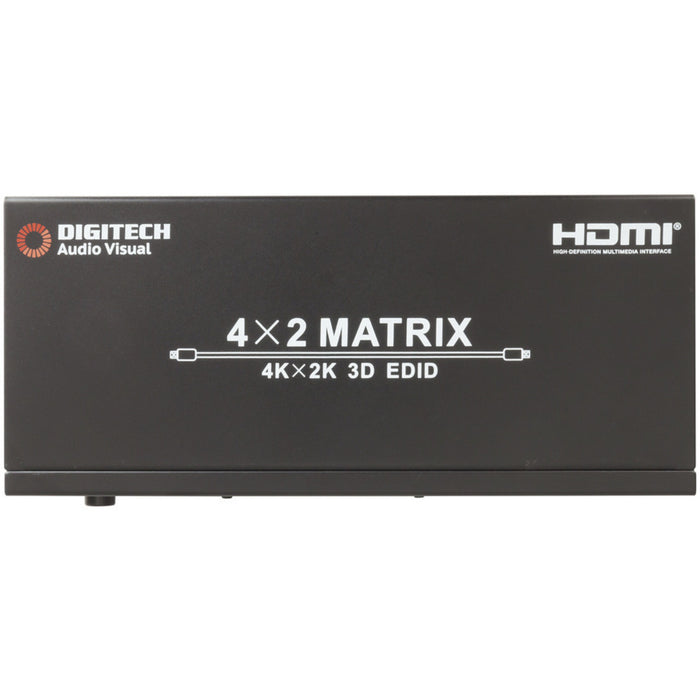 HDMI 4 X 2 Matrix Switcher Splitter with UHD 4K Support