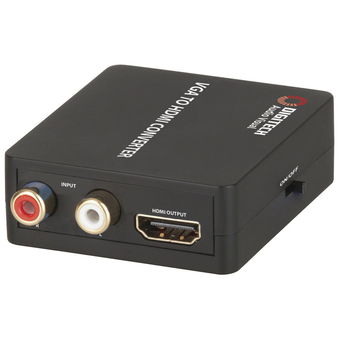 VGA and R/L Audio to HDMI Scaler Converter