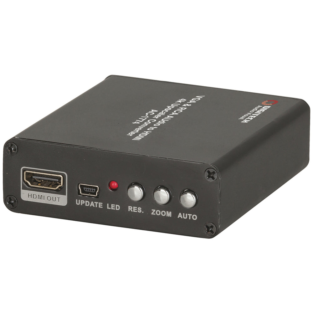 VGA and RCA Audio to HDMI 2.0 4K Upscaler Converter