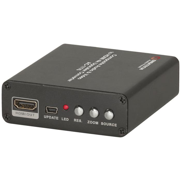 Composite Audio Video to HDMI 2.0 4K Upscaler Converter