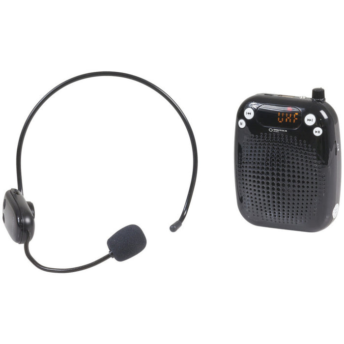 Portable Wireless UHF Microphone Headset System