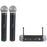 Dual Channel Wireless UHF Microphone