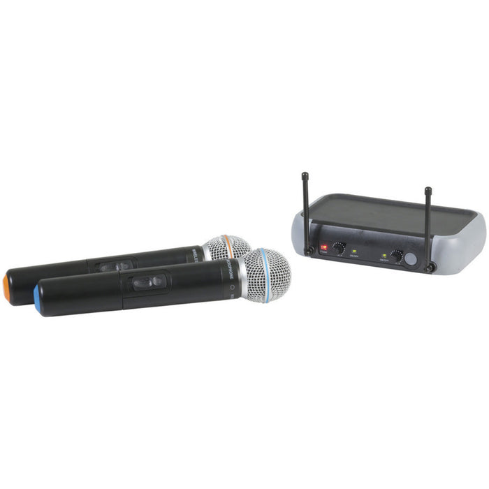 Dual Channel Wireless UHF Microphone