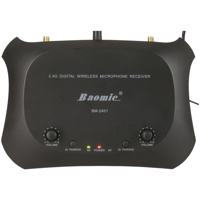 2 Channel 2.4GHz Digital Wireless Microphone