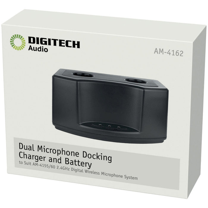 Dual Microphone Dock Charger and Battery to suit AM4155/60