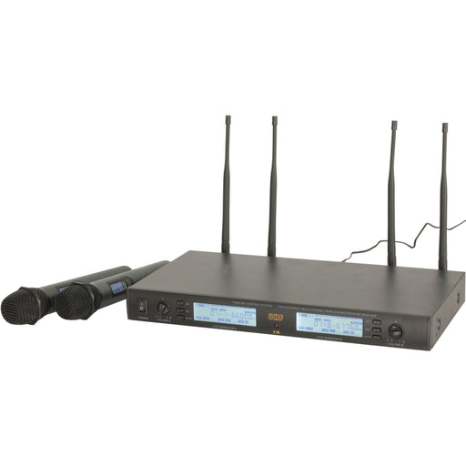 2 Channel Dual Diversity UHF Microphone