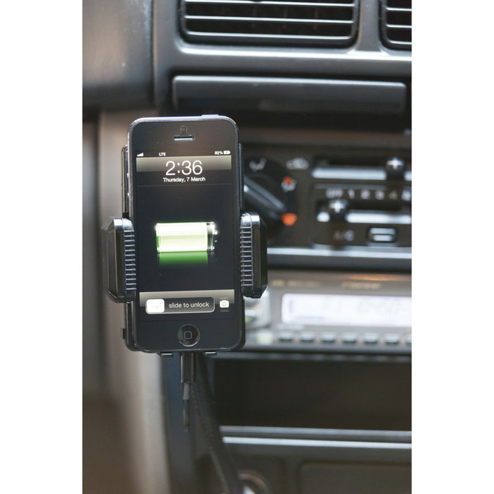 Transmitter/Charger/Gooseneck In-car Holder