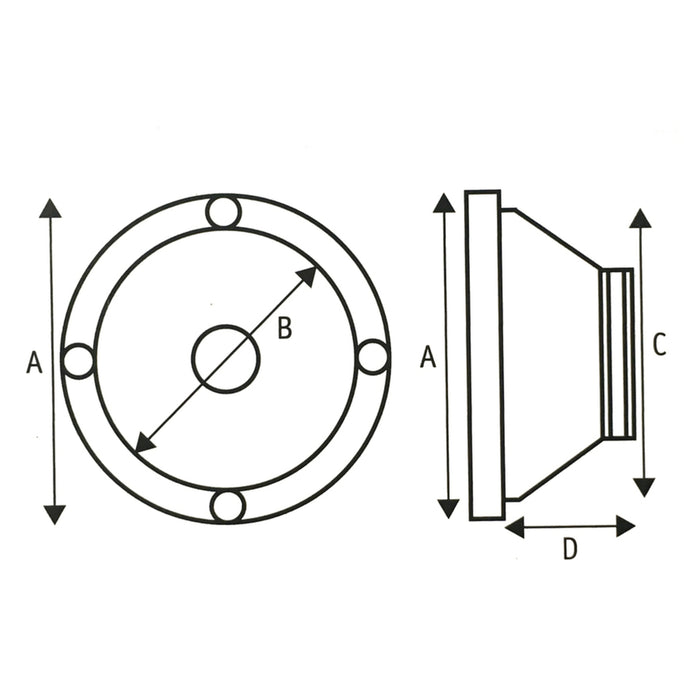 Response 4 Coax 2 Way Car Speaker