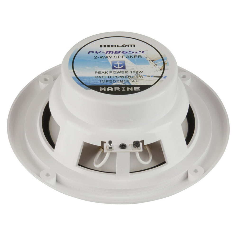 SPEAKER MARINE 6.5IN 2WAY COAX WHT