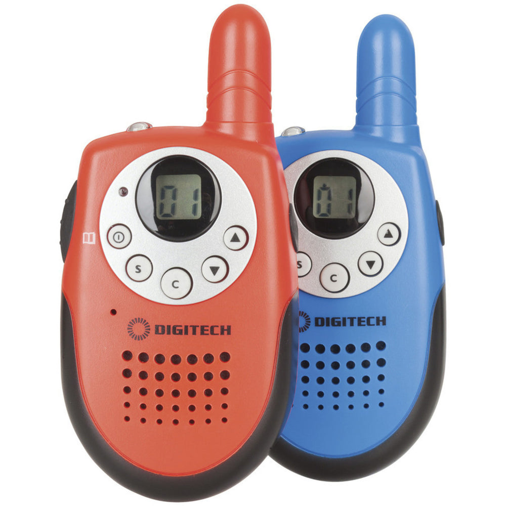 TRANSCEIVER 80CH CB MINI 3AAA PR RED/BLU