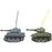 Mini Remote Control Battle Tanks 2pack