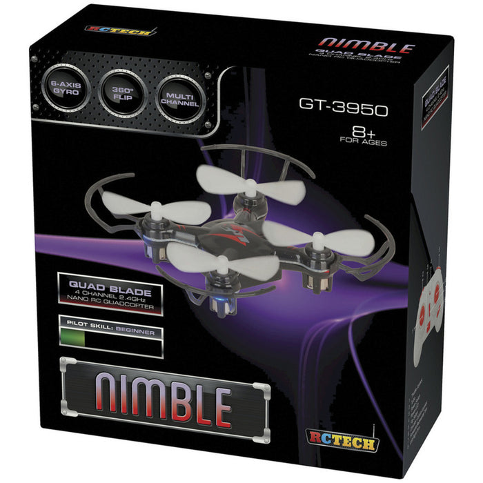 4 Channel Nano Size Quadcopter with Flip Control