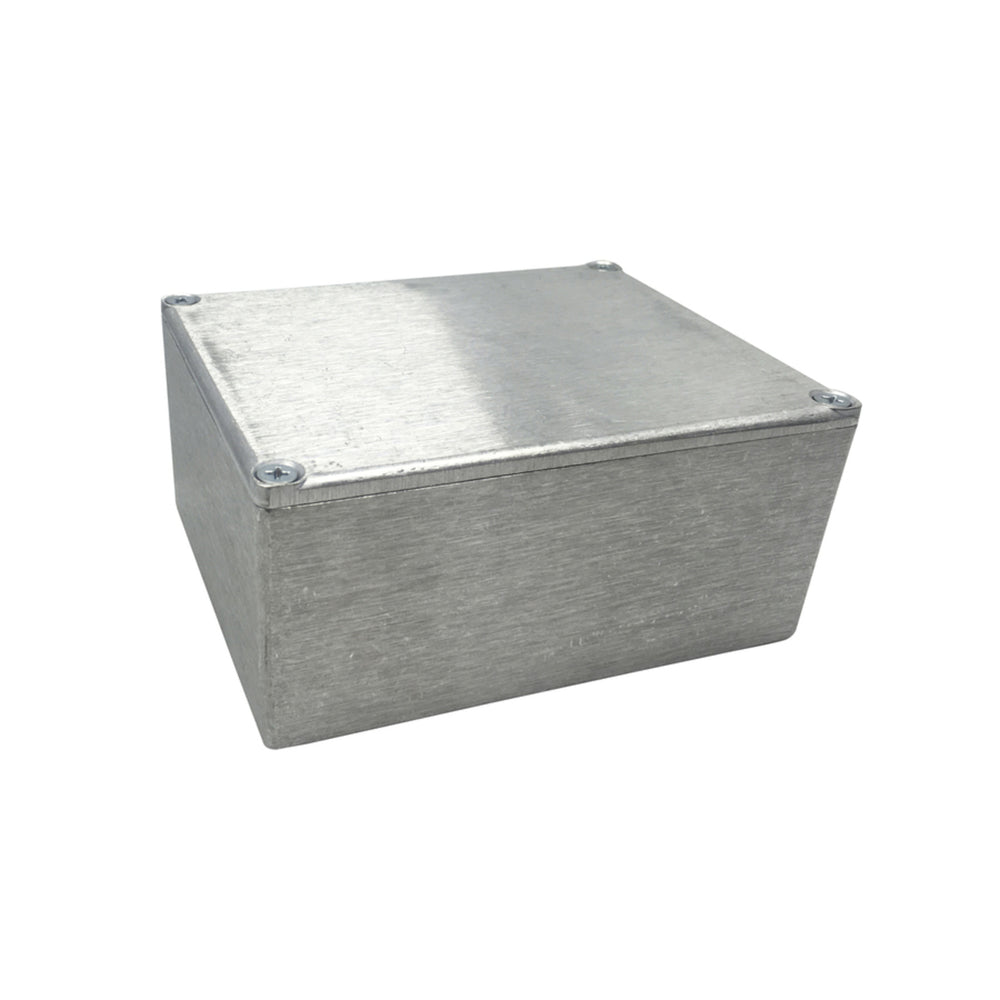 Economy Die-cast Aluminum Boxes - 119 x 93.5 x 56.5mm