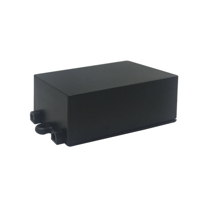 Bulkhead - Black - 72 x 44 x 27mm