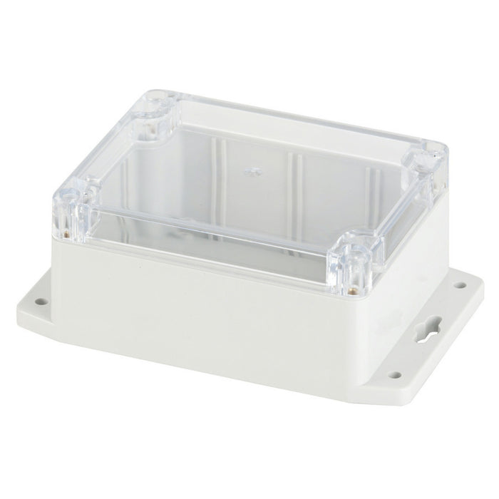 IP65 Sealed Polycarbonate Enclosures with Mounting Flange 115(W) x 90(D) x 55(H)mm