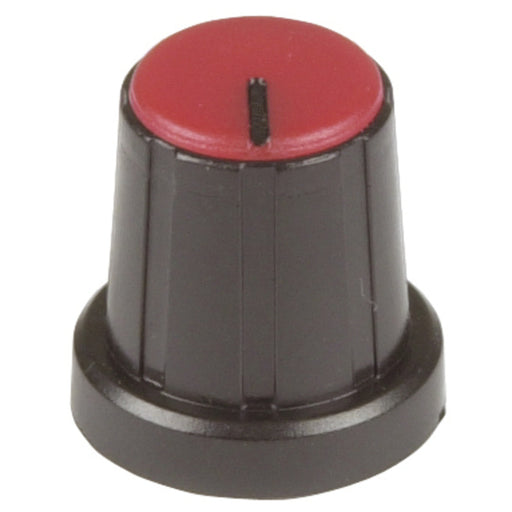 Red Push On Style Knob