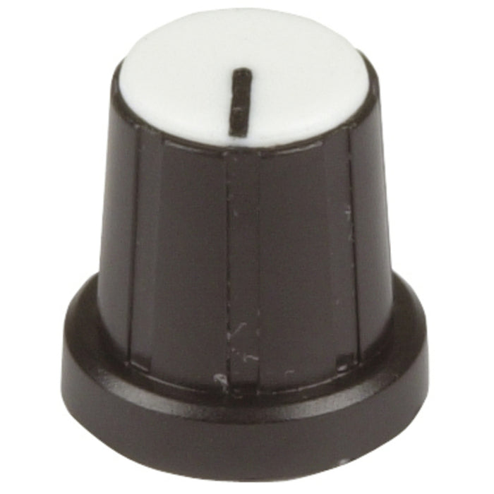 White Push On Style Knob