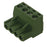 4 Pole PC Mount Pluggable Terminal Block Socket - 5.08mm