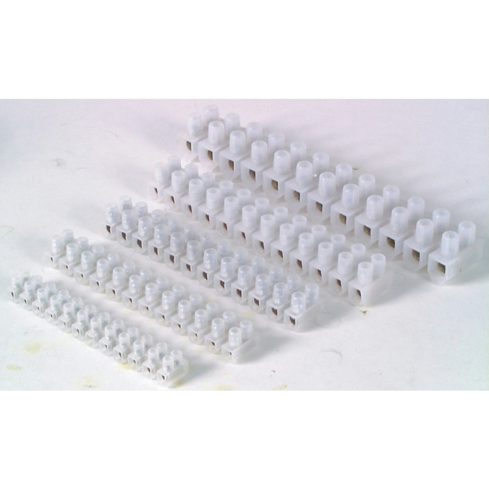 15 Amp 12-way Screw Terminal Strip