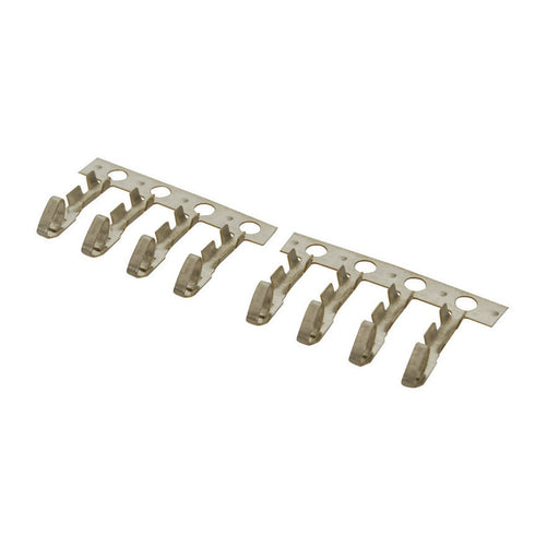 8 Pin 0.1 Header with Crimp Pins - 2.54 pitch