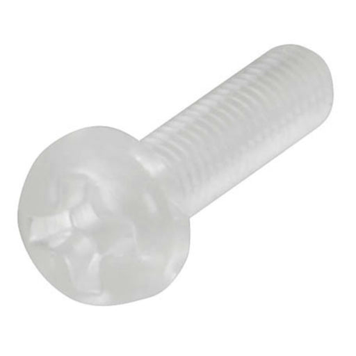 12mm x 3mm Nylon Screws - Pk.10